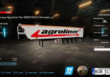 Agroliner Trailer version 2.0.0.0 for Farming Simulator 2022