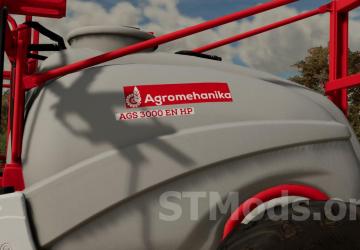 Agromehanika AGS 3000 version 1.1.0.0 for Farming Simulator 2022