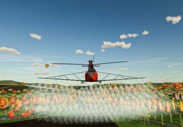 Alouette II SE 313B Sprayer version 1.0.0.0 for Farming Simulator 2022 (v1.5x)