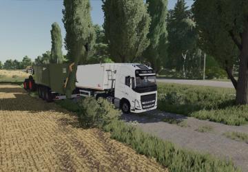 Aluminum Grain Semi-Trailer ANP-55 Kobzarenko v1.0.0.0 for Farming Simulator 2022 (v1.12)