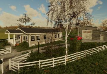 American Barn With Storage version 1.0.0.0 for Farming Simulator 2022