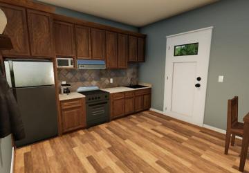 American Garage With Apartment version 1.0.0.0 for Farming Simulator 2022