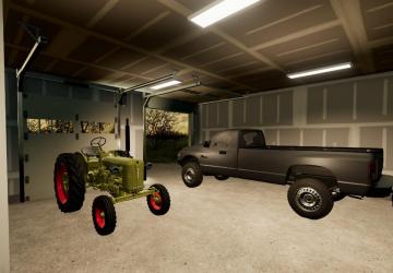 American Garage With Apartment version 1.0.0.0 for Farming Simulator 2022
