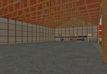 American Garage With Workshop version 1.0.0.0 for Farming Simulator 2022