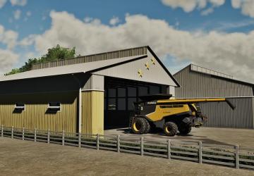 American Old Garage version 1.0.0.0 for Farming Simulator 2022