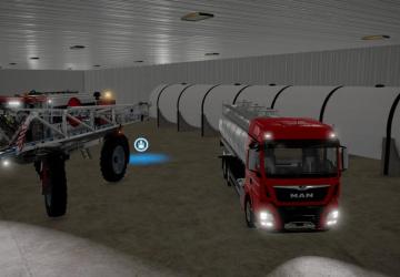 American Shed With Lounge version 1.0.0.0 for Farming Simulator 2022