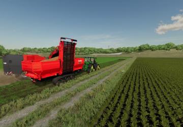 AmityTech Vegetable crop transporter version 1.0.0.0 for Farming Simulator 2022