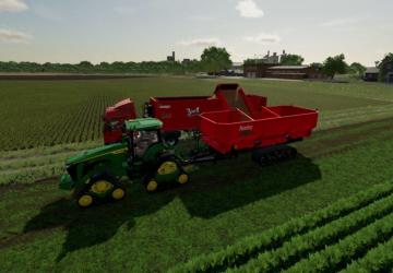 AmityTech Vegetable crop transporter version 1.0.0.0 for Farming Simulator 2022