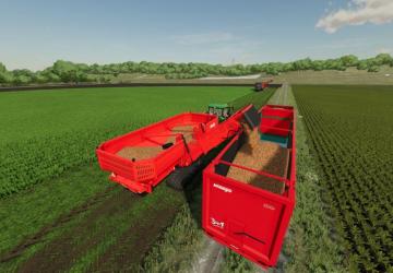 AmityTech Vegetable crop transporter version 1.0.0.0 for Farming Simulator 2022