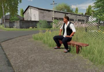 Animated Polish Legend Character Decoration v1.0.0.0 for Farming Simulator 2022