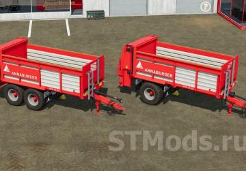 Annaburger HTS 11D.04 Spreaders version 1.0.1.1 for Farming Simulator 2022