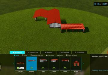 Artisanal Sheds pack version 1.0.0.0 for Farming Simulator 2022