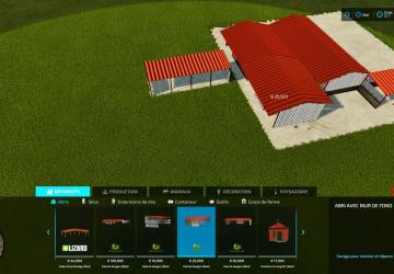 Artisanal Sheds pack version 1.0.0.0 for Farming Simulator 2022