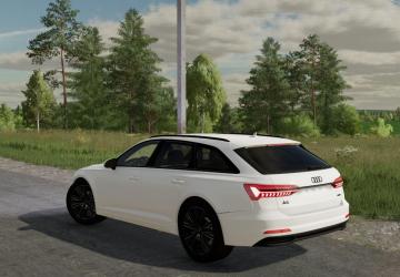 Audi A6 Avant 2019 version 1.0.0.0 for Farming Simulator 2022 (v1.9x)