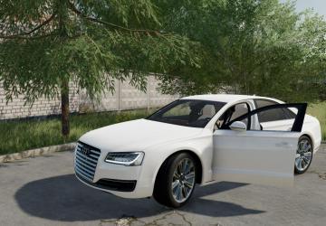 Audi A8 2015 version 1.0.0.0 for Farming Simulator 2022 (v1.8x)