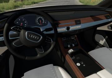 Audi A8 2015 version 1.0.0.0 for Farming Simulator 2022 (v1.8x)