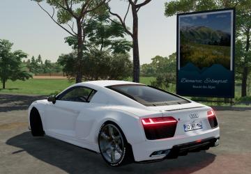 Audi R8 Alpil RSR version 1.0.0.0 for Farming Simulator 2022 (v1.2x)