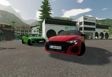 Audi RS3 2022 Sportback version Beta for Farming Simulator 2022