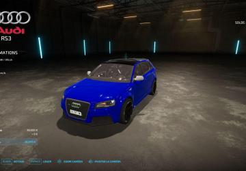 Audi RS3 Sportback 2008 version 1.0.0.0 for Farming Simulator 2022