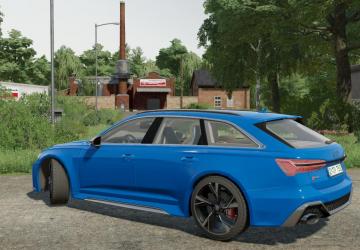 Audi RS6 Avant 2020 version 2.1.0.0 for Farming Simulator 2022 (v1.6x)