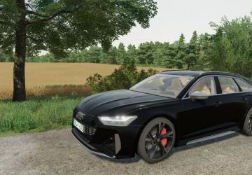 Audi RS6 Avant 2020 version 2.0.0.0 for Farming Simulator 2022 (v1.4x)