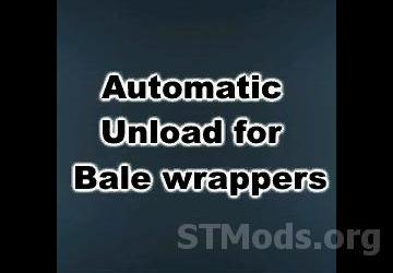 Automatic unload for bale wrappers version 2.1.0.0 for Farming Simulator 2022 (v1.9x)
