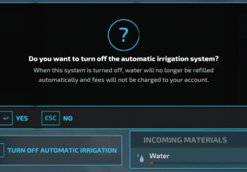 Automatic Watering System version 1.0.0.0 for Farming Simulator 2022