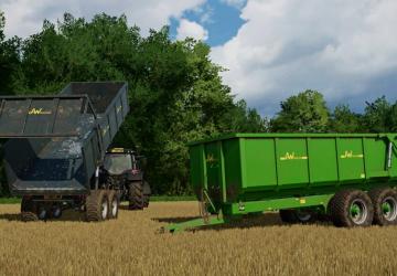 AW Monocoque 14T Trailer version 1.0.0.0 for Farming Simulator 2022