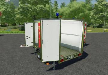 Böckmann logistics trailer (fire brigade) v1.0.0.0 for Farming Simulator 2022