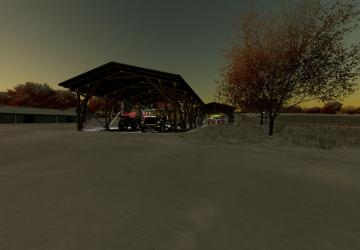 Bale And Vehicle Shelter version 1.0.0.0 for Farming Simulator 2022