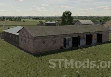 Barn With Cowshed version 1.0.0.1 for Farming Simulator 2022