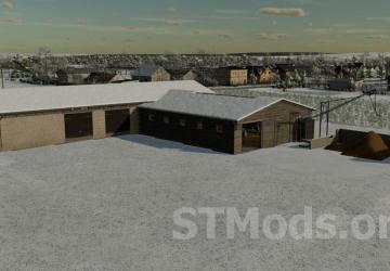 Barn With Cowshed version 1.0.1.1 for Farming Simulator 2022