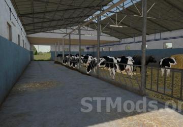 Barn With Cowshed version 1.0.1.1 for Farming Simulator 2022