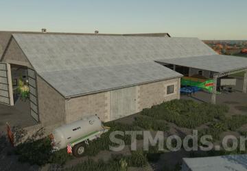 Barn With Cowshed version 1.0.1.0 for Farming Simulator 2022