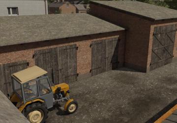 Barn With Garage version 1.0.0.0 for Farming Simulator 2022