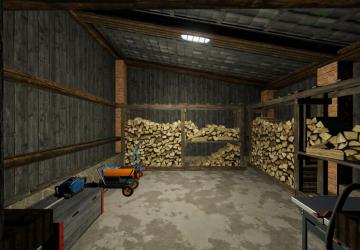 Barn With Garage version 1.1.0.1 for Farming Simulator 2022