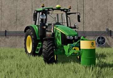 Barrel Weight version 1.0.0.0 for Farming Simulator 2022