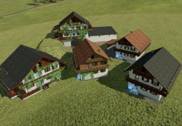 Bavarian Houses version 1.1.0.0 for Farming Simulator 2022