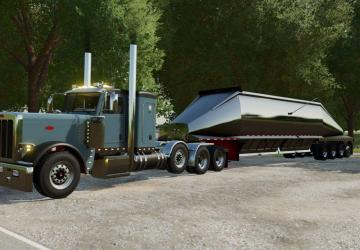 Beall Bullet Quad Axle Belly Dump version 1.0.0.0 for Farming Simulator 2022