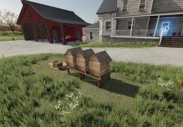 Beehive With 3 Large Frames version 1.0.0.0 for Farming Simulator 2022