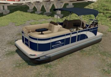 Bennington pontoon boat version 2.0.0.1 for Farming Simulator 2022