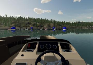 Bennington pontoon boat version 2.0.0.1 for Farming Simulator 2022