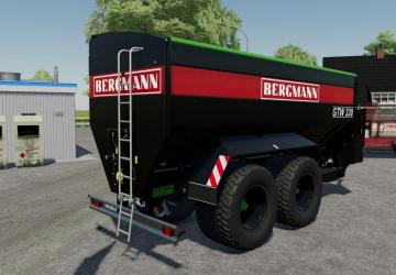Bergmann GTW 300 Black Beauty version 1.0.0.0 for Farming Simulator 2022