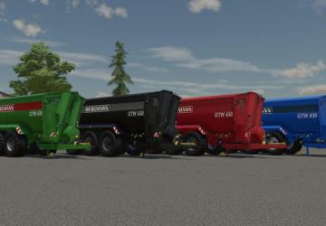 Bergmann GTW 430 MY21 version 1.0.0.0 for Farming Simulator 2022