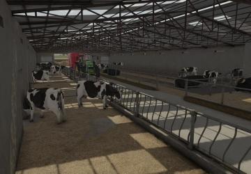 Big Renovated Cow Barn version 1.0.0.0 for Farming Simulator 2022