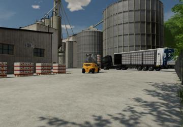 Big US Grain Mill version 1.0.0.0 for Farming Simulator 2022