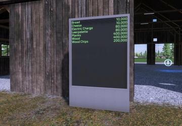 Big Display version 0.1.1.0 for Farming Simulator 2022