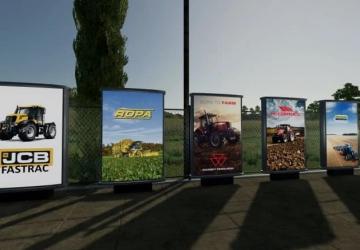 Billboard Signs Pack version 1.0 for Farming Simulator 2022