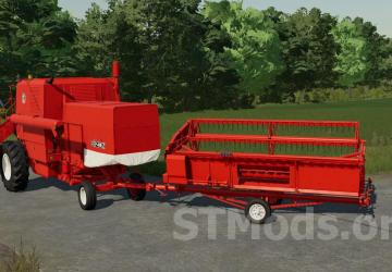 Bizon 4.20m Header Trailers version 1.0.0.1 for Farming Simulator 2022