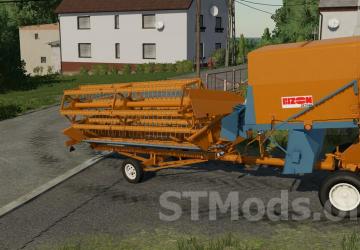 Bizon 4.20m Header Trailers version 1.0.0.1 for Farming Simulator 2022